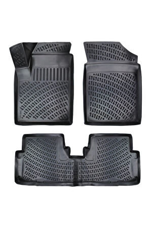 Citroen Berlingo 2000 Araca Özel Tasarım 3D Havuzlu Paspas