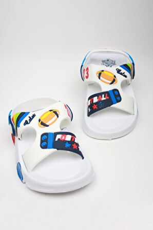 Günlük Unisex Çocuk Sandalet Esnek Kaymaz Taban Yazlık Ev Okul Kreş Ayakkabı PS940-PS955