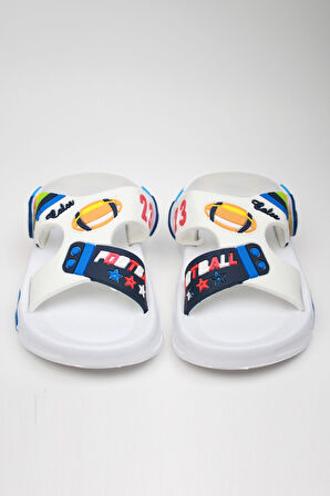 Günlük Unisex Çocuk Sandalet Esnek Kaymaz Taban Yazlık Ev Okul Kreş Ayakkabı PS940-PS955