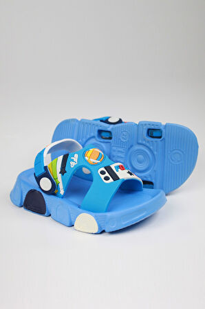 Günlük Unisex Çocuk Sandalet Esnek Kaymaz Taban Yazlık Ev Okul Kreş Ayakkabı PS940-PS955