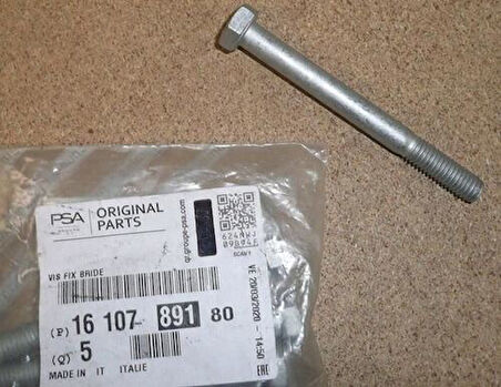 Peugeot Orjinal 1610789180 Enjektör Vidası Jr3 1610789180