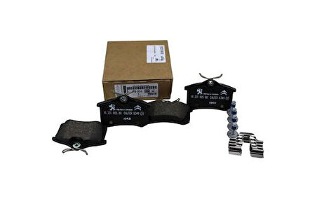 Peugeot Orjınal 1623180580 Arka Fren Balatası