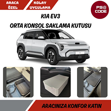 KİA EV3 ORTA KONSOL SAKLAMA KUTUSU-ORGANİZER