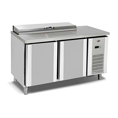 Empero EMP.150.70.01-PSO Pizza ve Salata Buzdolabı 2 Kapılı 300 L