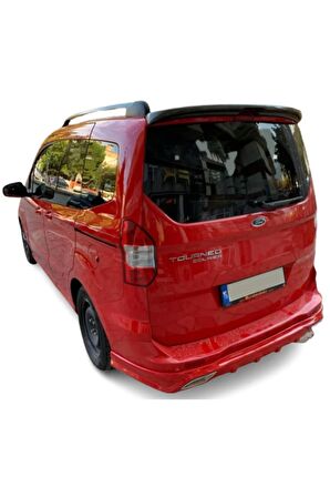 Ford Courier (2015 - 2022)  Uyumlu Egzoz Görünümlü Arka Ek (plastik)
