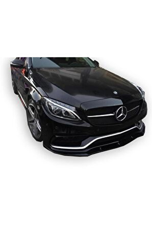 Mercedes C Serisi W205 2015 Sonrası C63 Ön Lip (Plastik)