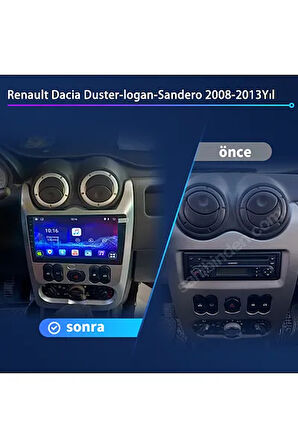 DACIA LOGAN 2009-2012 MULTİMEDYA CARPLAY EKRAN SETİ 2 GB RAM 32 HAFIZALI