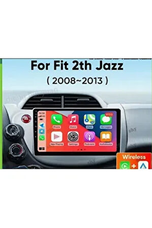 HONDA JAZZ 2008-2013 MULTİMEDYA CARPLAY EKRAN SETİ 2 GB RAM 32 HAFIZALI