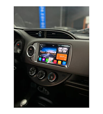 TOYOTA YARİS 2012-2018 MULTİMEDYA CARPLAY EKRAN SETİ 2 GB RAM 32 HAFIZALI
