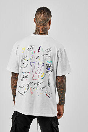 Boutique Cool Dude Baskılı Oversize Tshirt