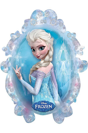 Frozen Elsa 3 Yaş Balon Set Karlar Ülkesi Elsa Konsept Doğum Günü Folyo Balon Set