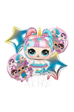 Lol Surprise Yaş Balon Seti Lol Bebek Balon Seti Lol Doğum Günü Parti Seti