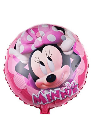 Minnie Mouse Konsept Doğum Günü Parti Balon Set Minnie Mouse Tema Parti Balon Set