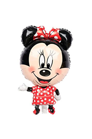 Minnie Mouse Konsept Doğum Günü Balon Set 2 Yaş Minnie Mouse Tema Parti Balon Set