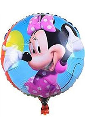 Minnie Mouse Konsept Doğum Günü Balon Set 2 Yaş Minnie Mouse Tema Parti Balon Set