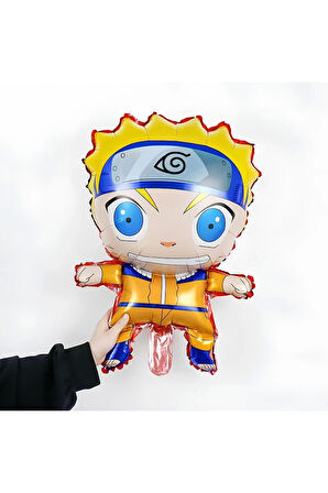 Anime Naruto 1 Yaş Doğum Günü Balon Set Naruto Konsept Doğum Günü Parti Balon Set