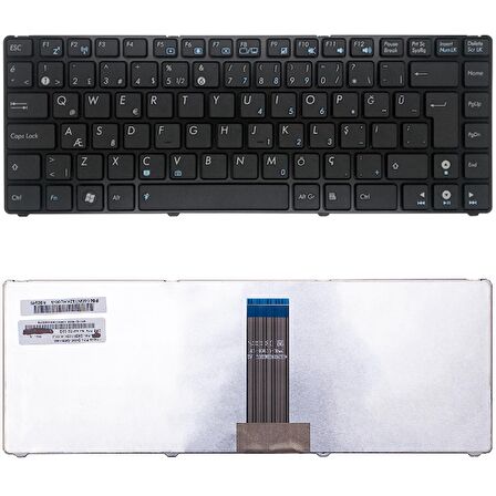 Asus 9J.N2K82.B01, 9J.N2K82.B0T Uyumlu Klavye Tuş Takımı Tuş Seti Siyah Türkçe