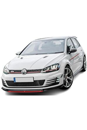 Vw Golf 7 Gti (2012 - 2016) Uyumlu Revosport Style Ön Lip (Plastik)