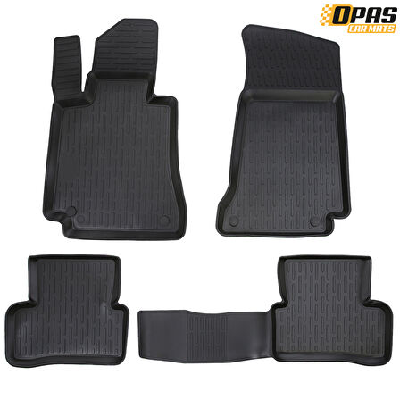 Mercedes A Serisi W176 2012-2018 Arası 3D Havuzlu Oto Paspas