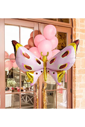 Kelebek Konsept Kelebek Balon Set Kelebek Balon Buketi Butterfly Balloon Doğum Günü Balon Set