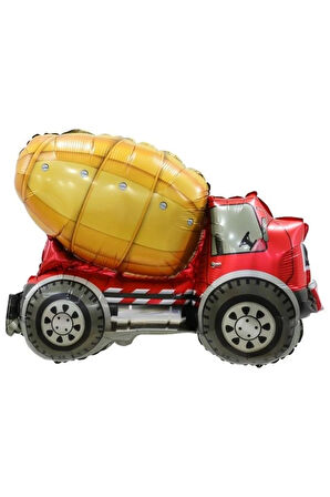 Araçlar Kamyon Konsept Mikser Kamyon Balon Set Kamyon Balon Seti Truck Balloon Doğum Günü Set