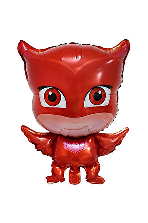 Pijamaskeliler 1 Yaş Balon Seti Pjmasks Konsept Helyum Balon Set Pijamaskeli Doğum Günü Set