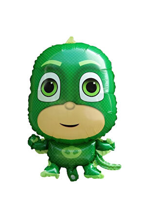 Pijamaskeliler 1 Yaş Balon Seti Pjmasks Konsept Helyum Balon Set Pijamaskeli Doğum Günü Set
