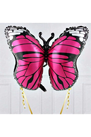 Pembe Kelebek 6 Yaş Balon Set Kelebek Konsept Doğum Günü Balon Balon Set