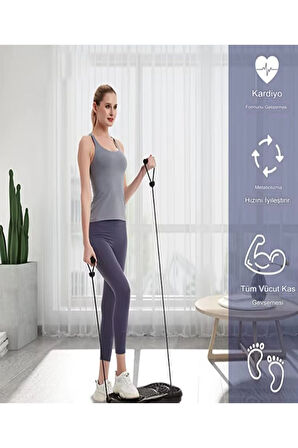 Pqcfm02 3d Titreşimli Egzersiz Aleti 180 Hız Tüm Vücut Egzersizi Için Spor Aleti Kondisyon Aleti