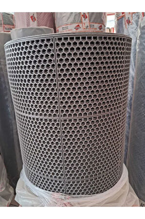 PVC KARE PASPAS 120 X 300 CM GRİ BANYO KAYMAZ YER ZEMİN MATI