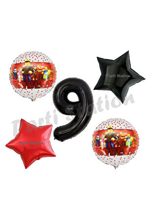 Roblox Oyun 4 Yaş Balon Set Roblox Balon Gamer Oyun Konsept Doğum Günü Parti Set