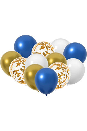 Sünnet Balon Seti Maşallah Yazısı Sünnet Parti Balon Set Maşallah Banner Lacivert Yıldız Parti Seti