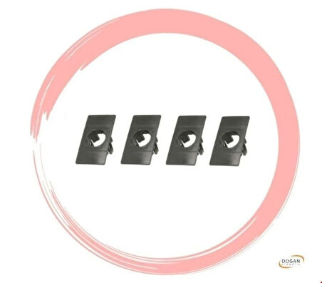 Volkswagen Passat 2015 Sonrası Uyumlu Arka Tampon Sensör Braketi (4'lü) Set