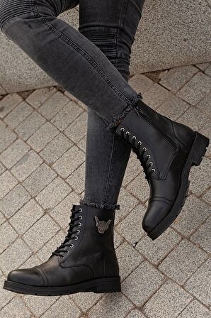 Tomıross Erkek Postal Bot Sıcak Astarlı Soğuk ve Su Geçirmez PSTL-9843