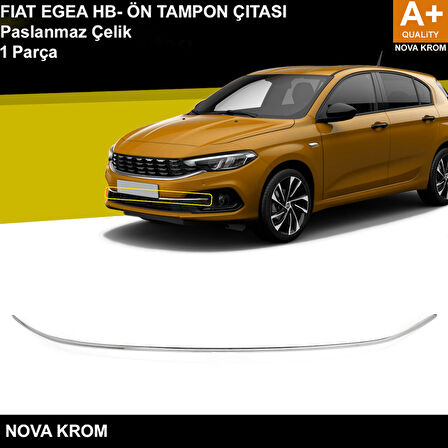 Fiat Egea HB Krom Ön Tampon Çıtası 2020 Üzeri