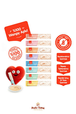 5 kg Somonlu Hipoalerjenik Düşük Tahıllı Yetişkin Kedi Maması 25li Kedi Ödülü Krema 15li Lolipop