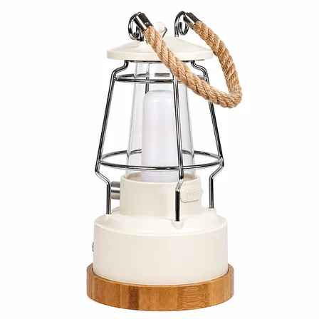 PANTHER Retro Tasarım USB Şarjlı Kamp Lambası 16W 800 Lümen Dimmerli 80 SMD LED  PT-FSM