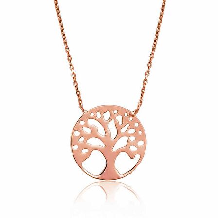 Gümüş Hayat Ağacı Kadın Kolye