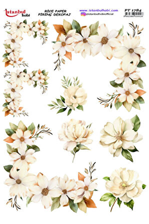 İSTANBUL HOBİ PİRİNÇ DEKOPAJ PT1784