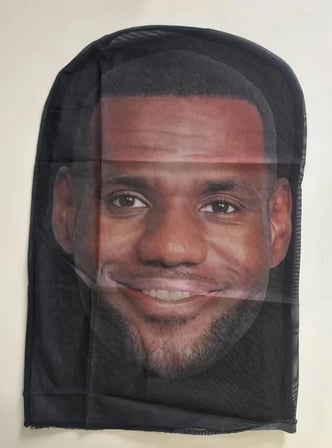 Lebron James 3 Boyutlu Nefes Alabilen Ünlü Maskesi