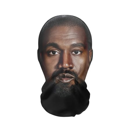 Kanye West 3 Boyutlu Nefes Alabilen Ünlü Maskesi