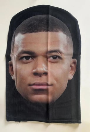 Mbappe 3 Boyutlu Nefes Alabilen Ünlü Maskesi