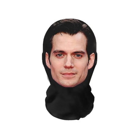 Superman Henry Cavill 3 Boyutlu Nefes Alabilen Ünlü Maskesi