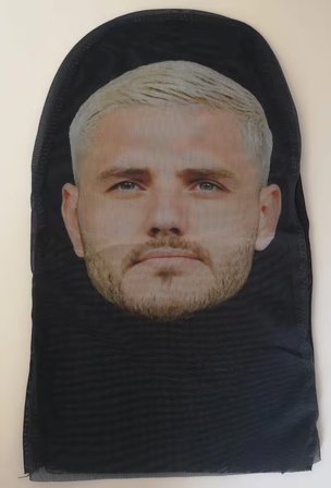 Mauro Icardi Nefes Alabilen Ünlü Maskesi