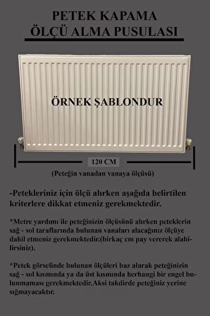 Kapaklı Kalorifer Petek Kapama 120 Cm (İÇ ÖLÇÜSÜ) Hazeran Desenli Mdf Mat Beyaz