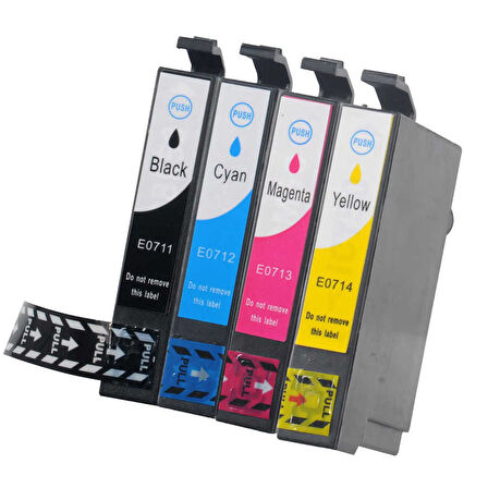 Epson T0715-C13T07154022 Muadil Kartuş Avantaj Paketi