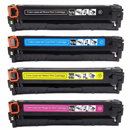 Hp 131A-CF210A-CF211A-CF212A-CF213A Muadil Toner Seti