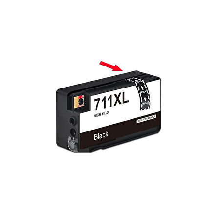 Hp 711XL-CZ133A Siyah Yüksek Kapasite Muadil Kartuş Avantaj Paket