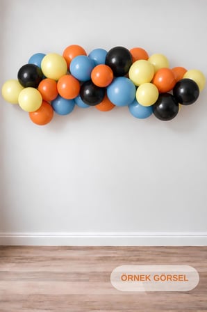 Balon Zinciri 5 Metre - Doğum Günü Organizasyon Dekorasyonu