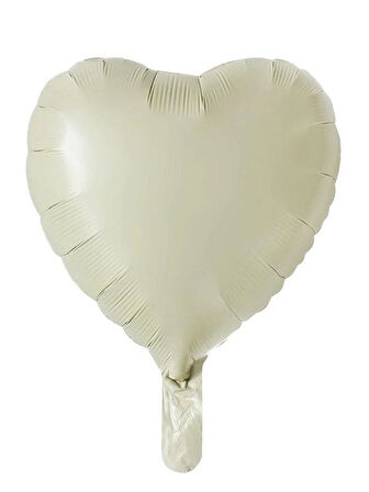 Krem Kalp Folyo Balon 18 inç - 45 Cm